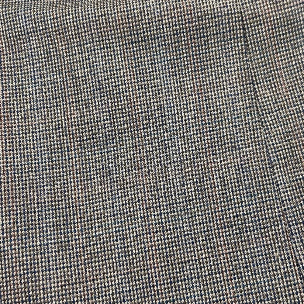 Ralph Lauren Men's 44R 100% Wool Houndstooth Sport Coat Blazer Brown
